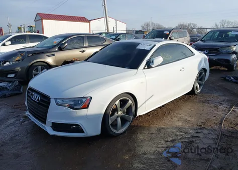 2016 Audi S5 3.0T Premium Plus из США, поврежденный, VIN WAUC4AFR5GA045174